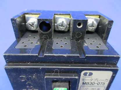 モータブレーカ3P3E4.2A(ジャンク品) MB30-075