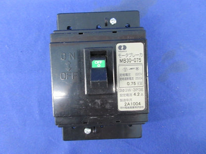 モータブレーカ3P3E4.2A(ジャンク品) MB30-075