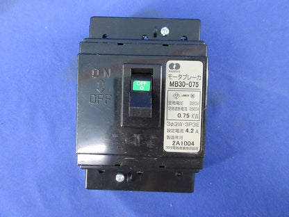 モータブレーカ3P3E4.2A(ジャンク品) MB30-075