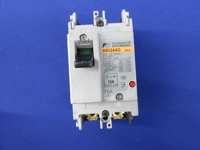オートブレーカ2P15A(ジャンク品) BW32AAG-2P015