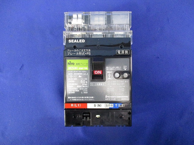 漏電ブレーカ 3P3E50A(ジャンク品) GE53C