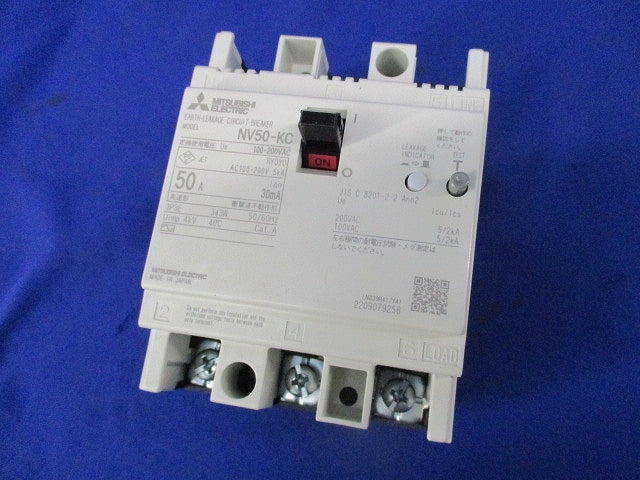 漏電遮断器3P50A NV50-KC