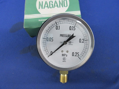 汎用型圧力計0.25MPa GS52-231