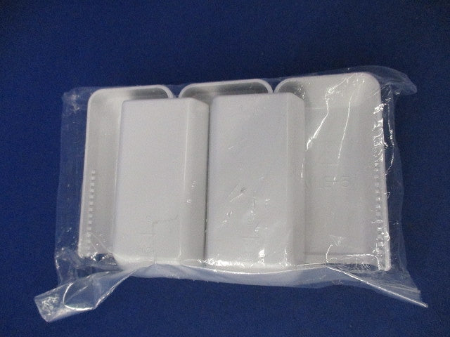 プラモール付属品エンド(5個入)カベ白 MLE-5