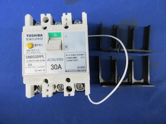 配線用遮断器3P2E30A(単3中性線欠相保護付)ビスなめり有 DNB532RPL