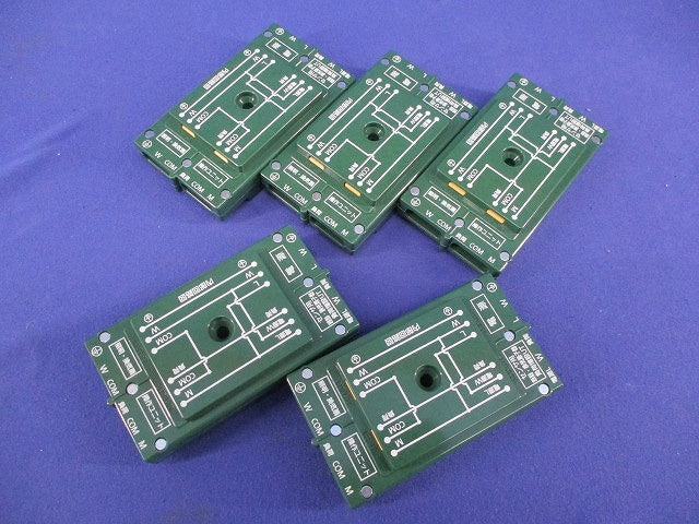 埋込熱線センタ付自動スイッチ用操作ユニット(5個入) WJ80101