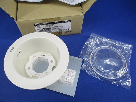 LEDユニットフラット形 ダウンライト 軒下用φ125 LEEDD-05902