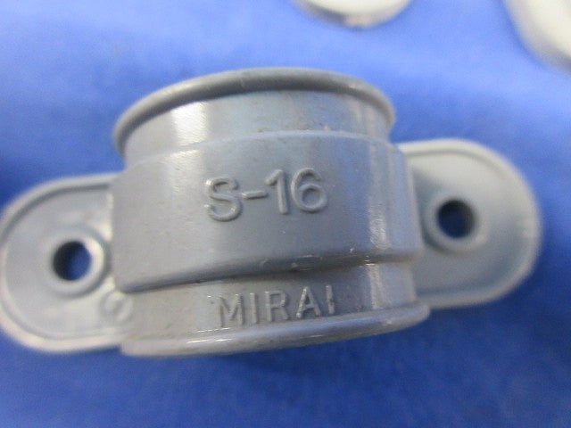 両サドル(61個入)グレー S-16