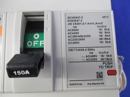 オートブレーカ3P150A BW250EAG