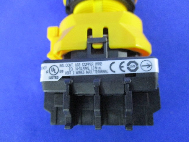 φ22 非常停止用押ボタンスイッチ(リターン)赤 XW1E