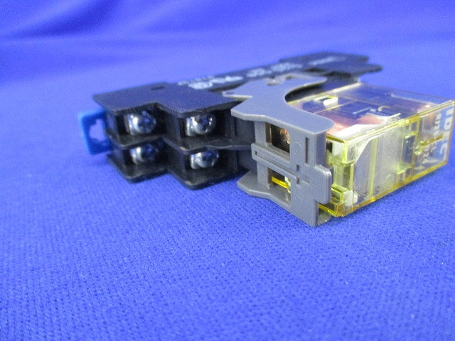 スリムパワーリレー・リレーソケットセット(2セット入) RJ2S-CL-D24+SJ2S-05B