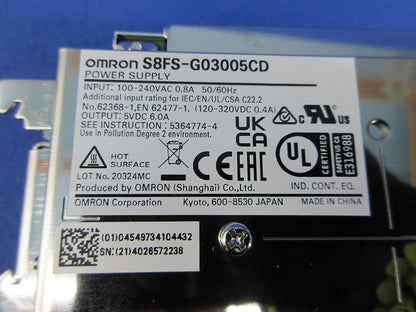スイッチング・パワーサプライ S8FS-G03005CD