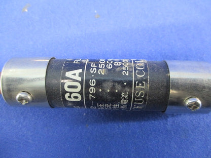 筒形エンクロヒューズ(刃型)(3個入) 250V×60A