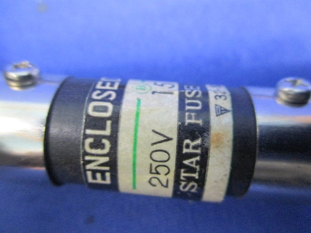 筒形エンクロヒューズ(刃型)(10個入) 250V×15A