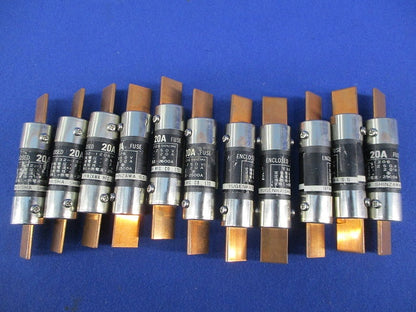 筒形エンクロヒューズ(刃型)(11個入) 250V×20A
