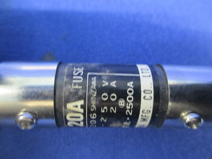 筒形エンクロヒューズ(刃型)(11個入) 250V×20A