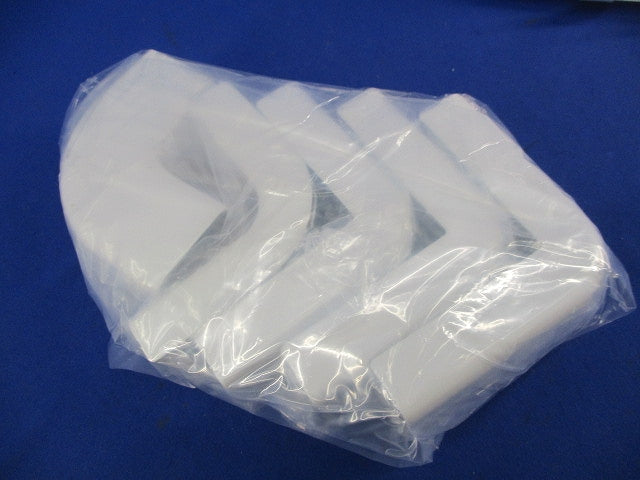 B型メタルモール付属品セット(混在6個入)ホワイト DZB225W他
