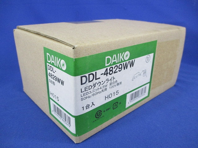 LEDダウンライトφ50(昼白色) DDL-4829WW