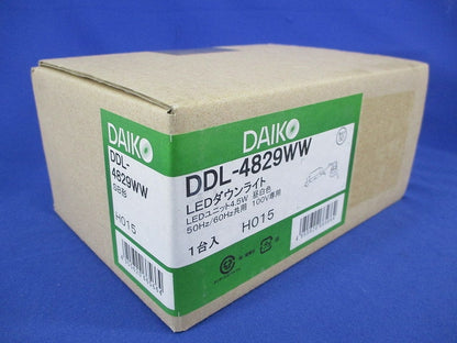 LEDダウンライトφ50(昼白色) DDL-4829WW