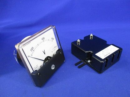 角形指示計器 交流電圧計 600V PSK-80C