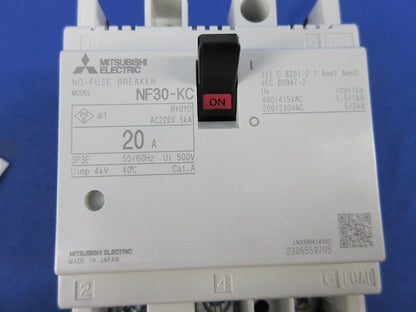 ノーヒューズブレーカ3P3E20A NF30-KC