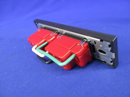 家具・機器用 接地コンセントセット(ソフトブラック) KAG-2511