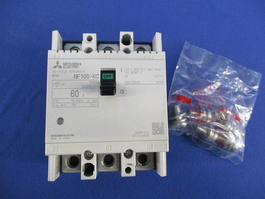 ノーヒューズブレーカ 3P3E60A NF100-KC