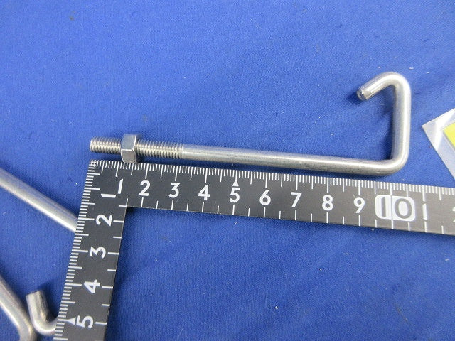 カバークランプ用フックボルト(14個入)(ステンレス)(ワッシャー4個不足) S-FB-CVCQ120