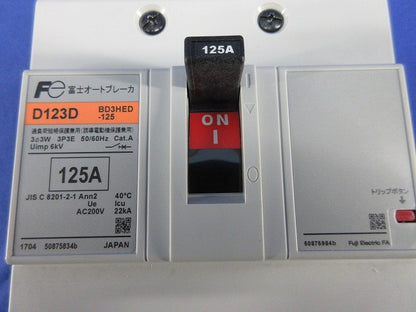 オートブレーカ3P3E125A D123D