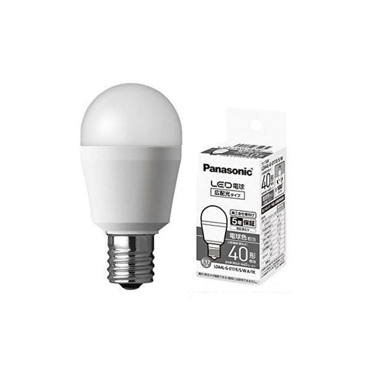 LED電球 40形相当 電球色 E17 広配光タイプ LDA4L-G-E17/E/S/WA/1K