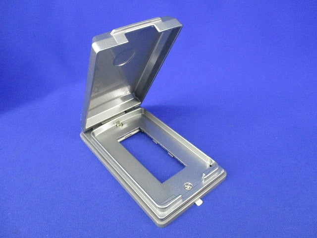 金属防滴プレート3コ用(カギ無)(5個入) WN7803K