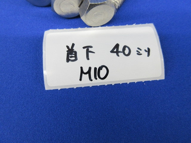 ステンレス六角ボルト(混在12個入) M10他