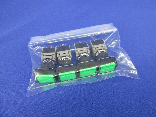 照光押しボタンスイッチ(緑)(4個入) AH165-TL