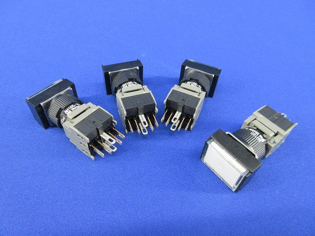 照光押しボタンスイッチ(白)(4個入) AH165-TL