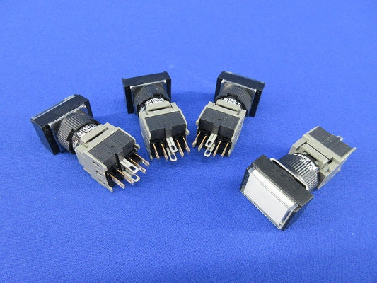 照光押しボタンスイッチ(白)(4個入) AH165-TL