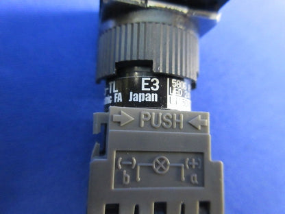 照光押しボタンスイッチ(緑)(4個入) AH165-TL