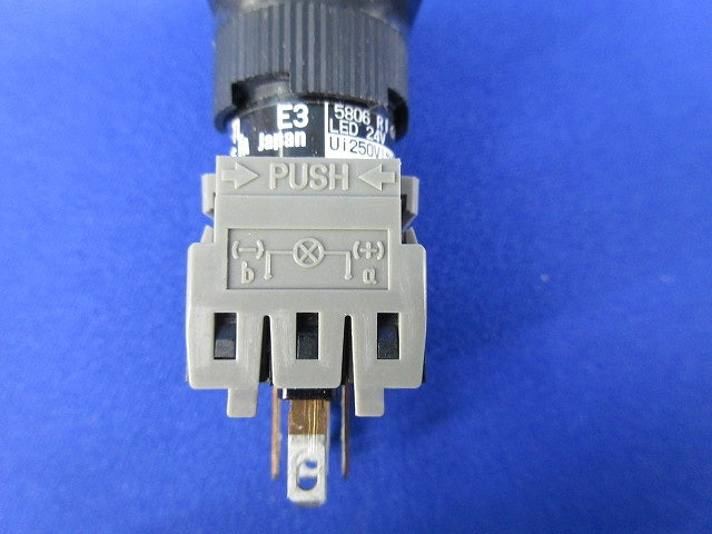 照光押しボタンスイッチ(緑)(4個入) AH165-TL