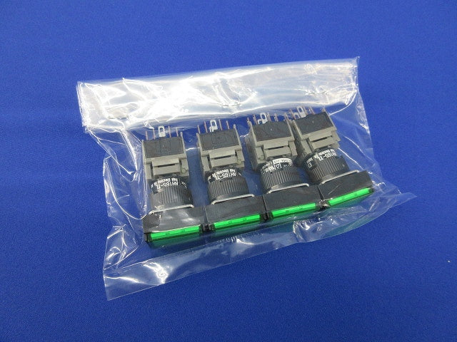 照光押しボタンスイッチ(緑)(4個入) AH165-TL