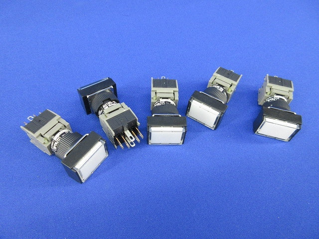 照光押しボタンスイッチ(白)(5個入) AH165-TL