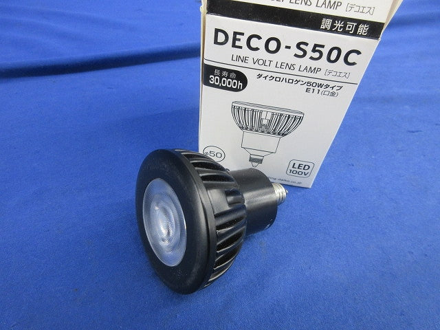 ダイクロハロゲン形LEDランプ E11 φ50 DECO-S50C