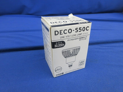 ダイクロハロゲン形LEDランプ E11 φ50 DECO-S50C