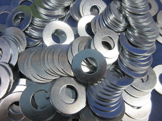 ユニクロ 丸座金 11×25×1.2(300個以上入) 3/8×100W
