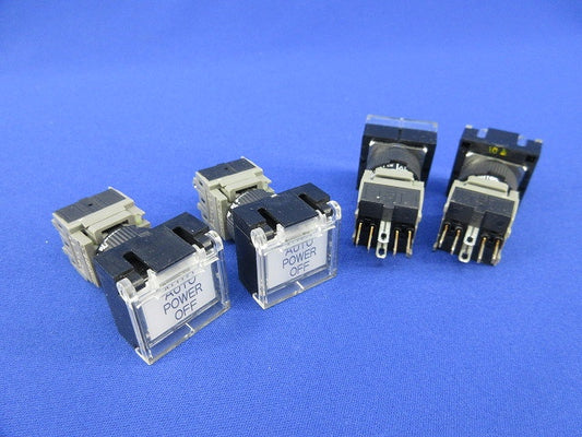 照光押しボタンスイッチ(白)(4個入) AH165-TL