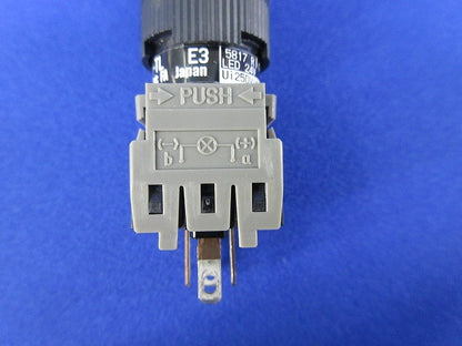 照光押しボタンスイッチ(白)(2個入) AH165-TL
