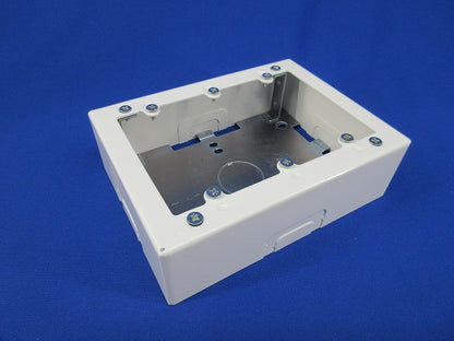 メタルモール3コ用スイッチボックス(ホワイト) DZB273W