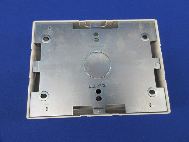 メタルモール3コ用スイッチボックス(ホワイト) DZB273W