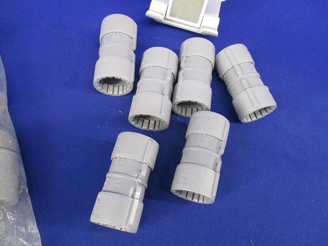 PF管用付属品セット(混在16個入)(グレー) MFSK-16GH他