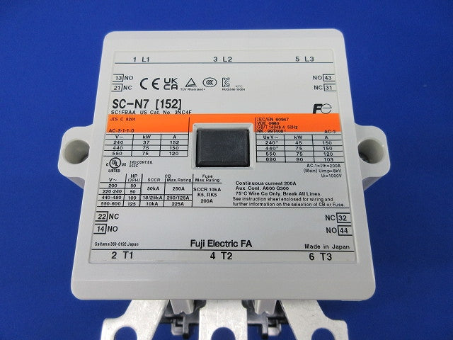 電磁接触器AC-3 SC-N7