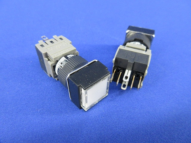 照光押しボタンスイッチφ16(白)(2個入) AH165-SL5