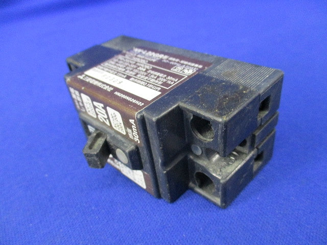安全ブレーカ形漏電遮断器 2P2E20A NV-L22GR形